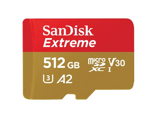 SanDisk Minneskort  MicroSDXC Extr. 512GB, st