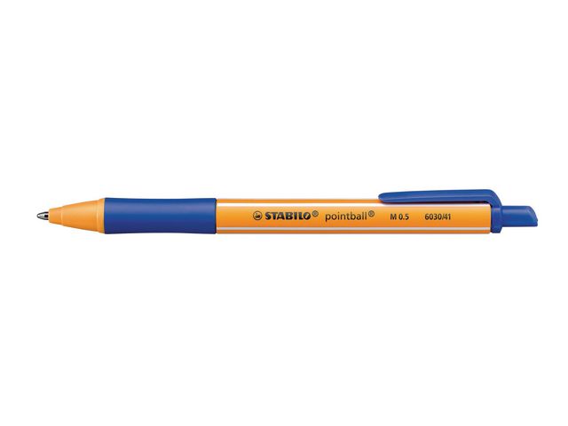 STABILO Kulpenna, pointball®, 0,5 mm, blå, 6030/41, st