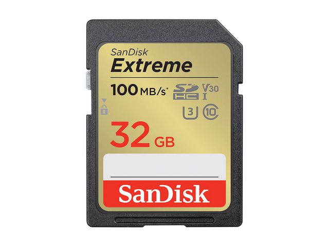 SanDisk Minneskort  SDHC Extreme 32GB C10, st