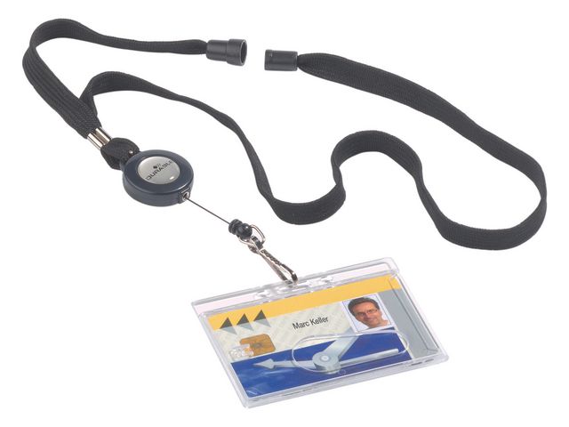 Durable Textilband jojo svart, fp om 10 st