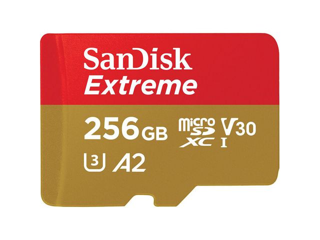 SanDisk Minneskort  MicroSDXC Extr. 256GB, st