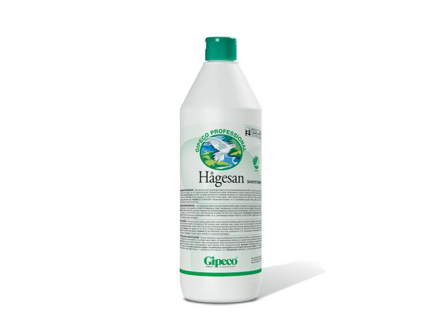 GIPECO Sanitetsrengöring Hågesan 1l, flaska om 1 l