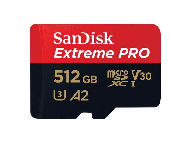 SanDisk Minneskort  MicroSDXC E. Pro512GB, st