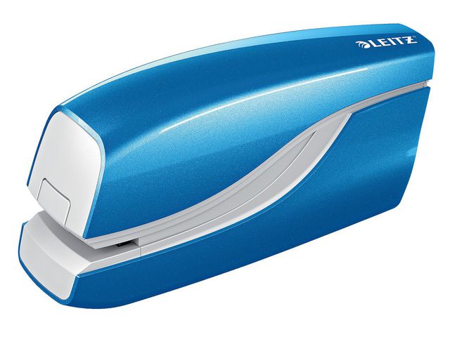 Leitz Elhäftare batteridriven WOW blå, st