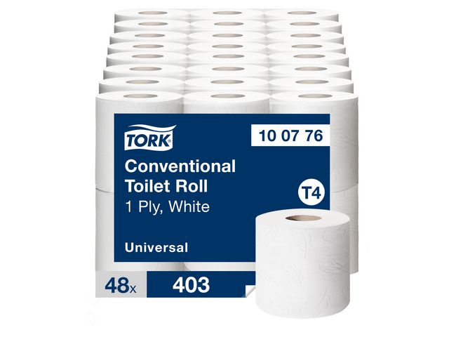 Tork Toalettpapper T4 Universal 1-lag, fp om 6 rullar