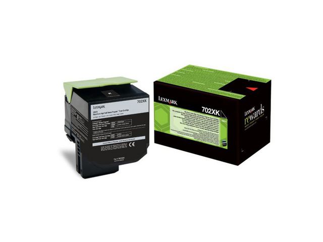 Lexmark Toner, 702XK Unison™, svart, 70C2XK0, st