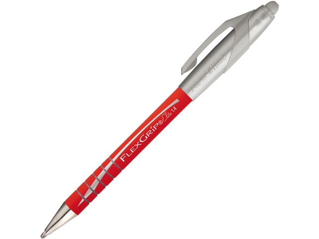 Paper Mate Kulpenna, Flexgrip® Elite, röd, 1,4 mm, st