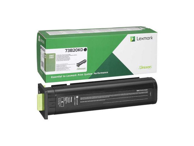 Lexmark Toner 73B20K0 Svart, st