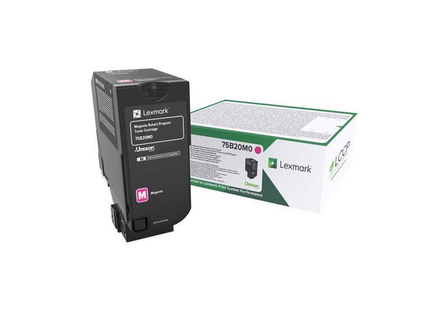 Lexmark Toner 75B20M0 Magenta, st