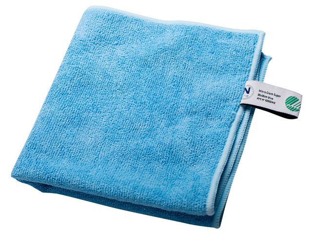 NORDEX Mikrofiberduk NLINE Super 35x35cm blå, st