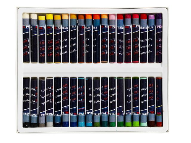 Oljepastellkrita 36 färger, fp om 36 st