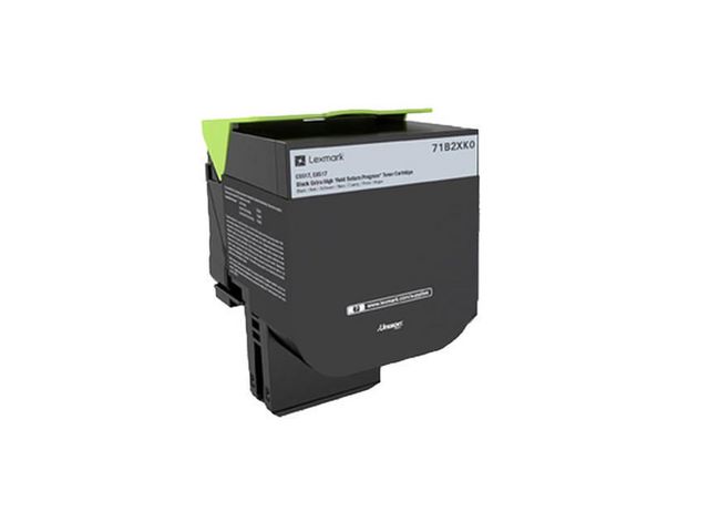 Lexmark Toner 71B2XK0 Svart, st