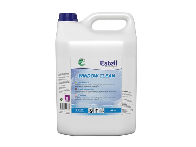 Estell Fönsterputs 5l, flaska om 5 l