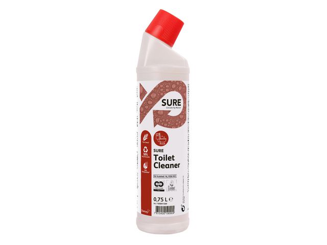 SURE WC-rent växtbaserat och 100 % nedbrytbar 750ml, flaska om 750 ml