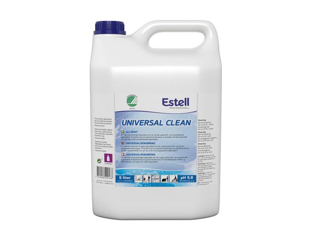 Estell Allrengöring Universal Cleaner parfymerad 5L, flaska om 5 l