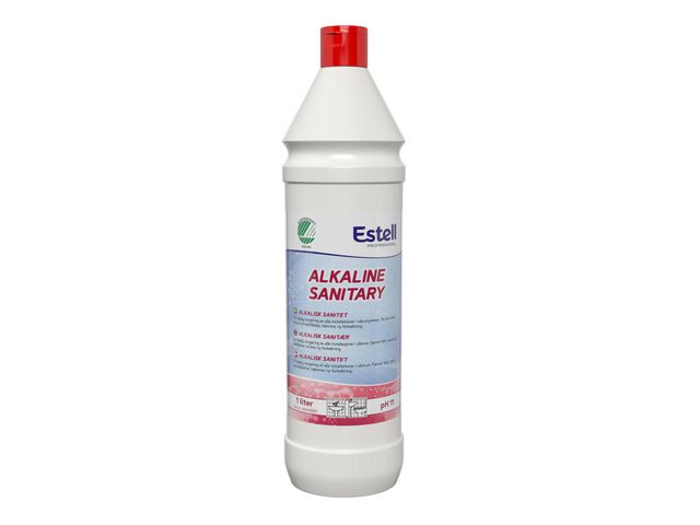 Estell Sanitetsrengöring Alkalisk 1l, flaska om 1 l