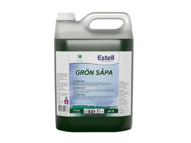 Estell Allrengöring Såpa 5l, flaska om 5 l