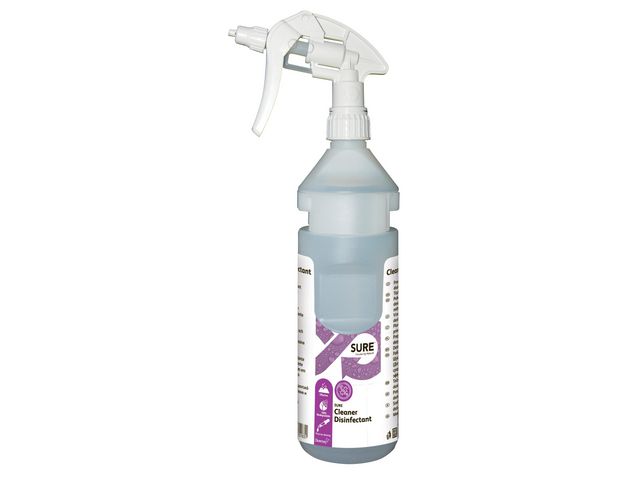 SURE Sprayflaska CleanerDisin. TOM, st