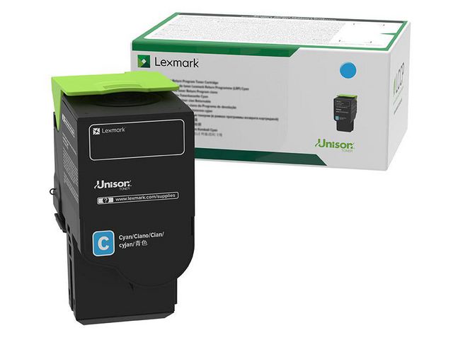 Lexmark Toner 78C2XCE Cyan, st