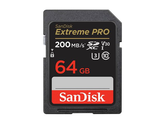 SanDisk Minneskort  SDHC Extreme Pro 64GB, st