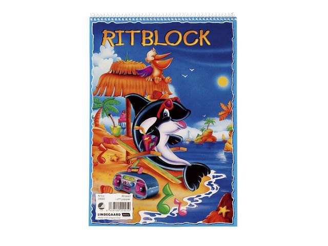 Ritblock A4, 80/FP, st