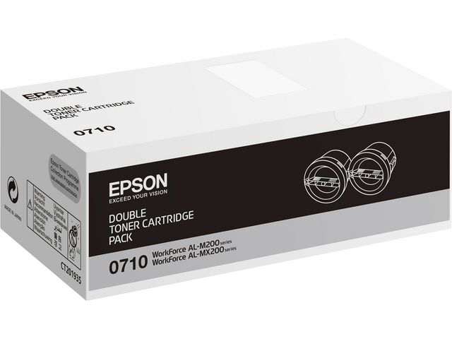 Epson Toner C13S050710 Svart, st