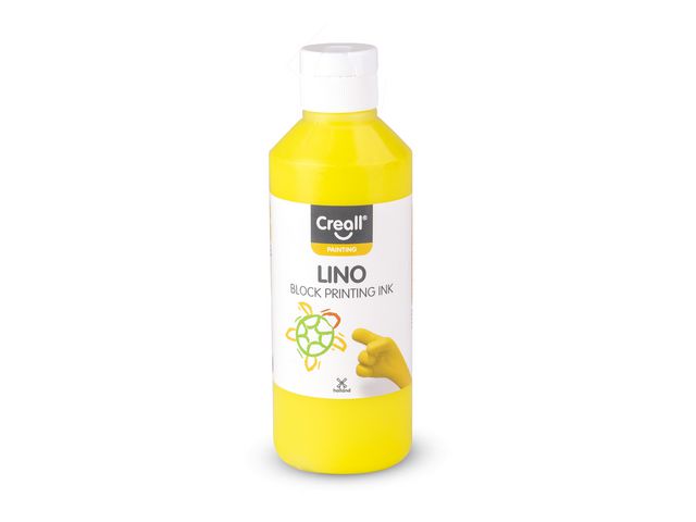 Creall Tryckfärg Lino CREALL 250ml gul, st