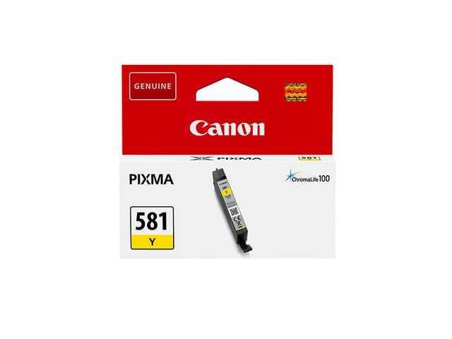 Canon Bläckpatron CLI-581 gul, kort 1 st