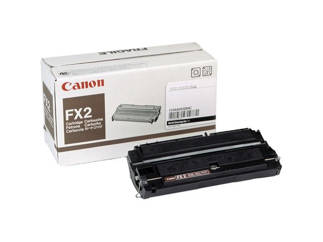 Canon Toner, FX2, svart, singelförpackning, 1556A003, st