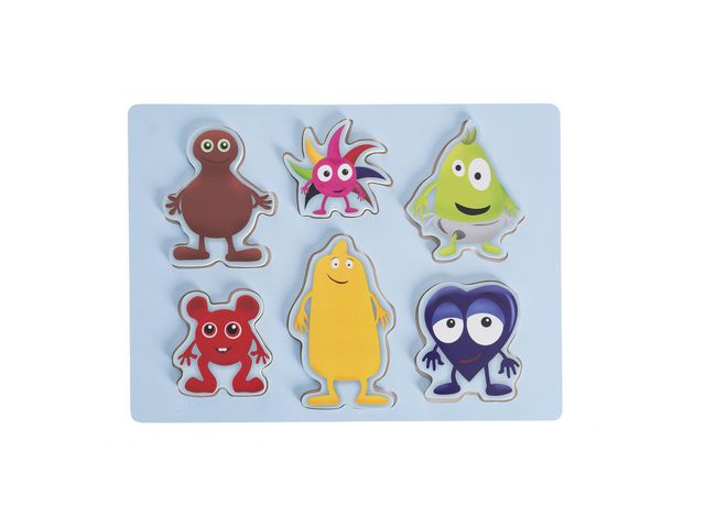 Babblarna Formpussel 6 figurer, st