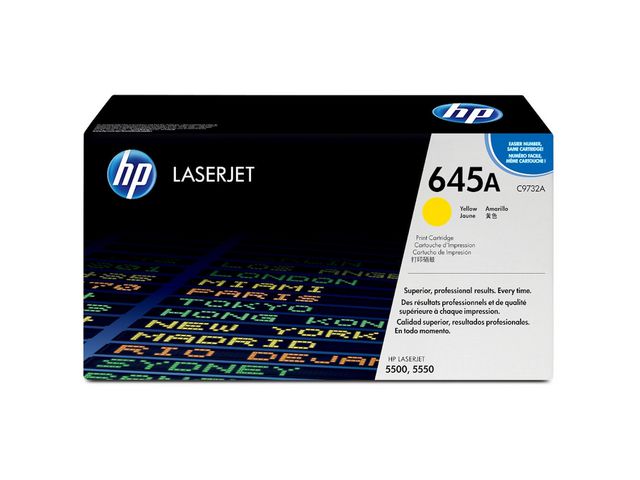 HP Toner C9732A 645A 12K Gul, st