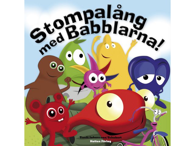 Babblarna Bok Stompalong med Babblarna, st