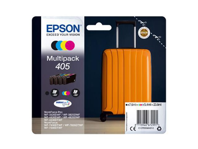 Epson Bläckpatron T405 CMYK 4/FP, fp om 4 st