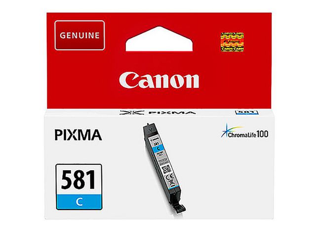 Canon Bläckpatron CLI-581 cyan, kort 1 st