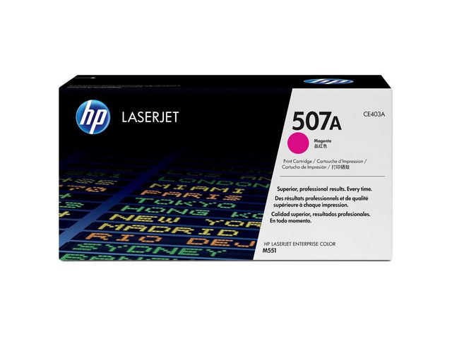 HP Toner CE403A 507A 6K Magenta, st