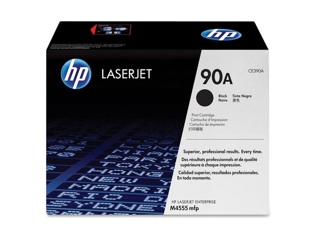 HP Toner CE390A 90A 10K Svart, st