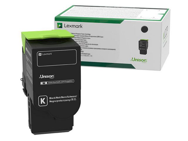 Lexmark Toner 78C2XKE Svart, st