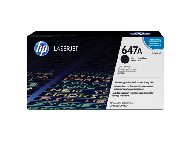 HP Toner CE260A 8,5K Svart, st