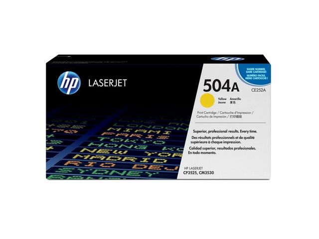 HP Toner CE252A 504A 7K Gul, st