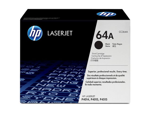 HP Toner CC364A 64A 10K Svart, st