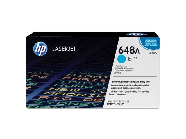 HP Toner CE261A 648A 11K Cyan, st