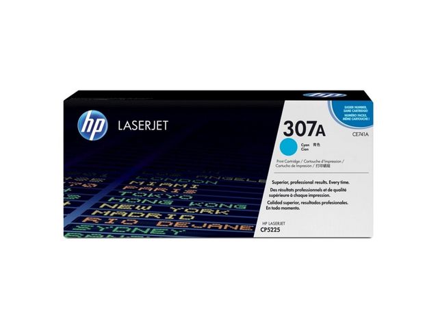 HP Toner CE741A 307A 7,3K Cyan, st