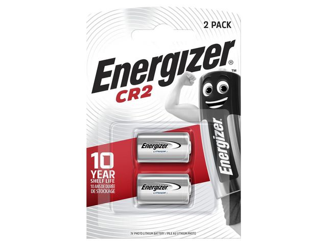 Energizer Batteri Lithium foto CR2, fp om 2 st