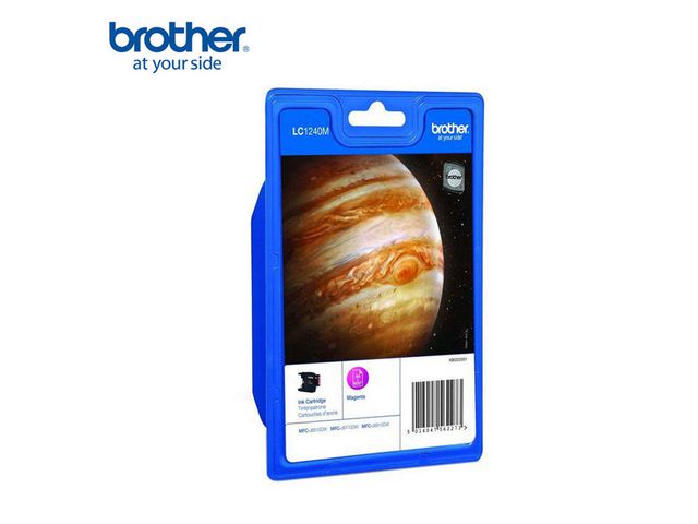 Brother Bläckpatron, LC1240 M, LC-1240M, Innobella™, magenta, singelförpackning, st