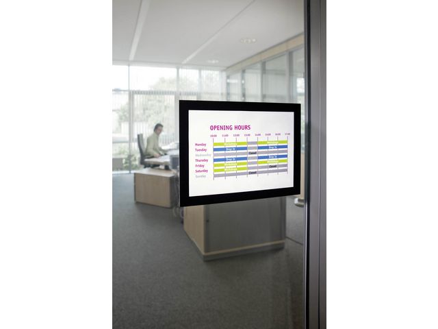 Durable Magnetram självh. DURAFRAME® A5 svart, fp om 2 st