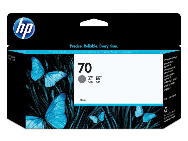HP Bläckpatron C9450A 70 Grå, st