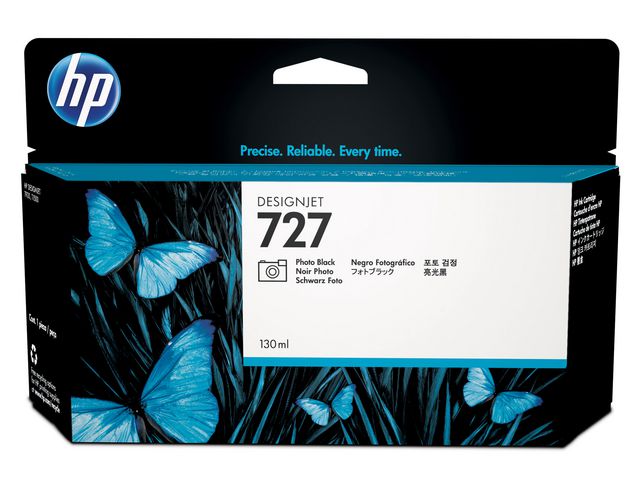 HP Bläckpatron B3P23A 727 Fotosvart, st