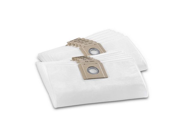 Kärcher Filterpåse Fleece T7/1, T9/1 Bp, BVL 5/1, BVL 3/1, fp om 10 st