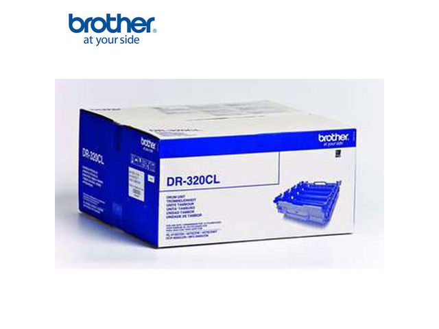 Brother Trumenhet, CMYK (cyan, magenta, gul och svart), DR-320CL, st