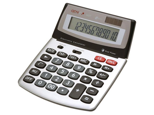 Bordsräknare GENIE 560, st